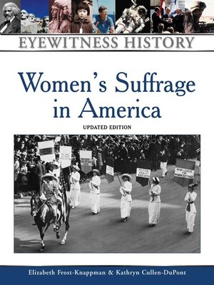 cover image of Women's Suffrage in America